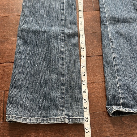 Y2K 7 For All Mankind Star Back Bootcut Jeans RARE style ⭐️ 7FAMK 28 NYM Vintage - Picture 13 of 15